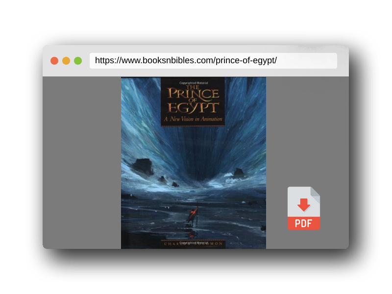 PDF Preview of the book Prince of Egypt