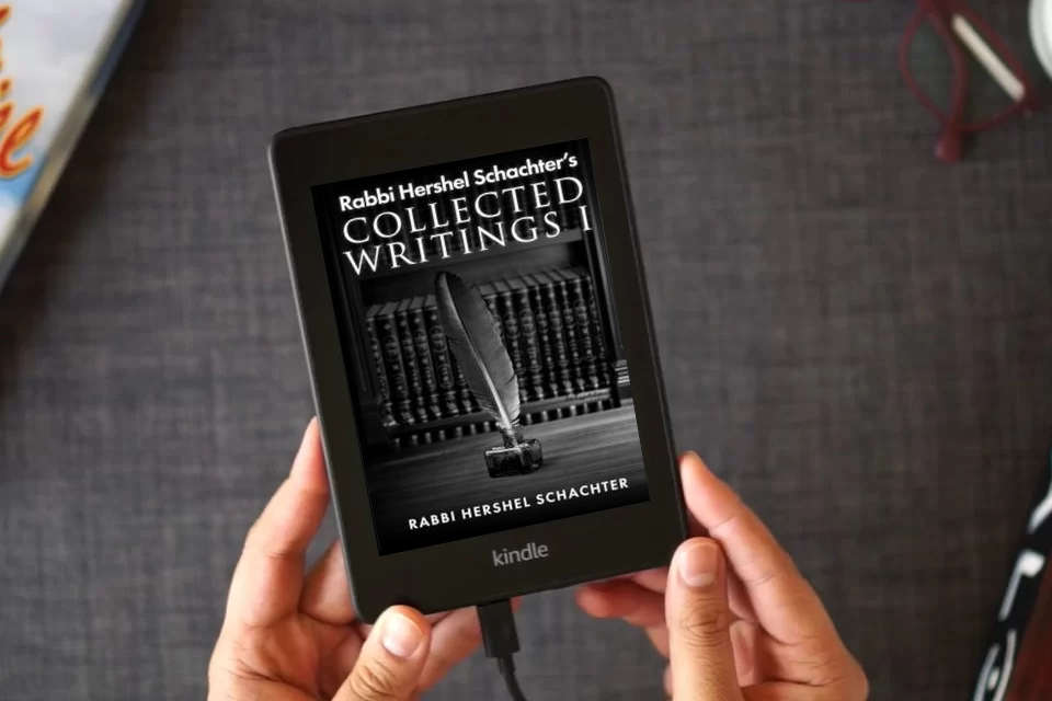 Read Online Rabbi Hershel Schachter’s Collected Writings I as a Kindle eBook