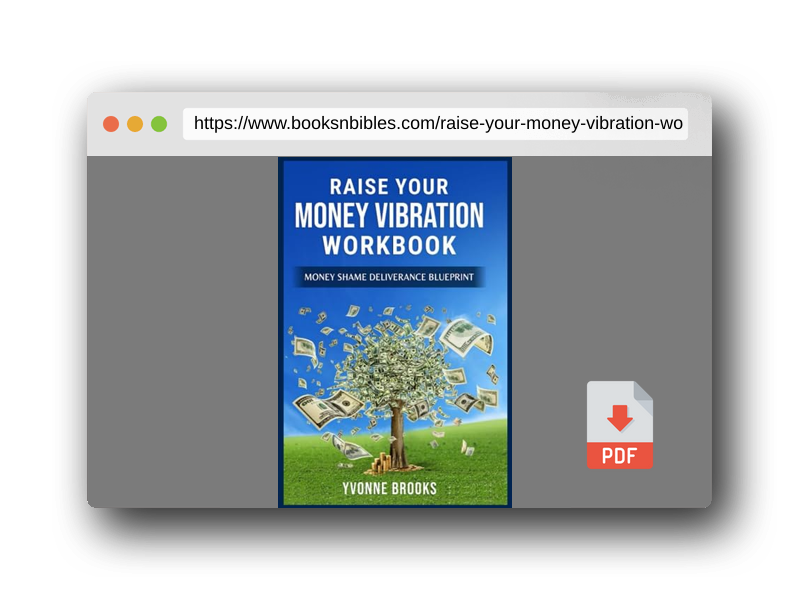PDF Preview of the book Raise Your Money Vibration Workbook: 12 Week Money Shame Blueprint