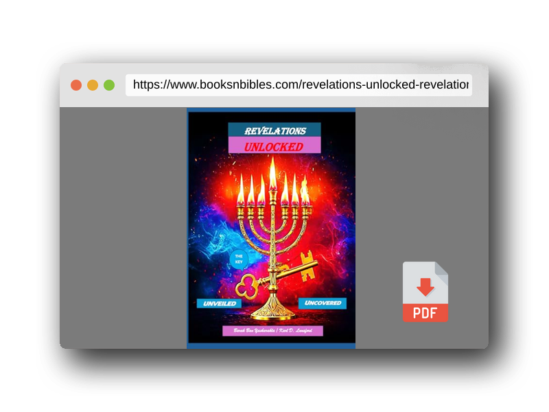 PDF Preview of the book Revelations Unlocked: Revelations Disclosed