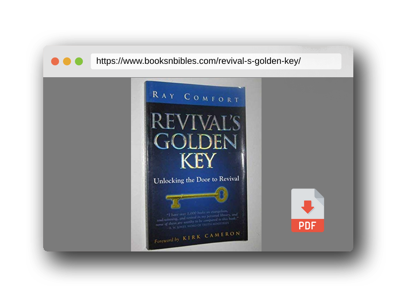 PDF Preview of the book Revival's Golden Key