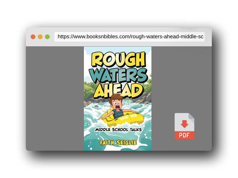 PDF Preview of the book Rough Waters Ahead: Middle School Talks