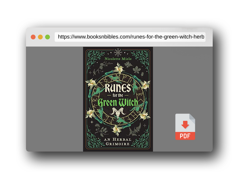 PDF Preview of the book Runes for the Green Witch: An Herbal Grimoire