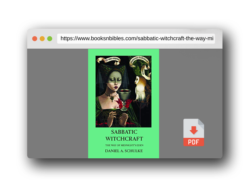 PDF Preview of the book Sabbatic Witchcraft: The Way of Midnight's Eden