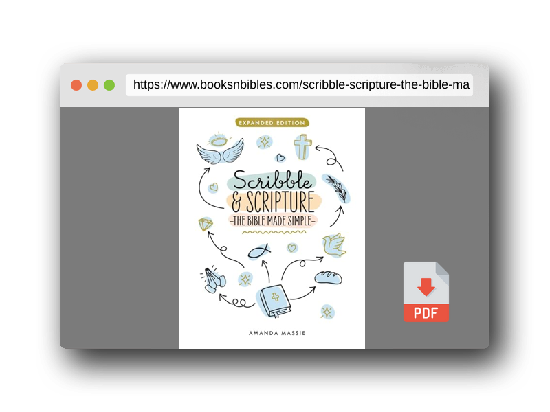 PDF Preview of the book Scribble & Scripture: The Bible Made Simple: Expanded Edition