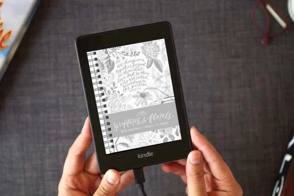 Read Online Scriptures and Florals 2027 Weekly/Monthly Planner Calendar as a Kindle eBook