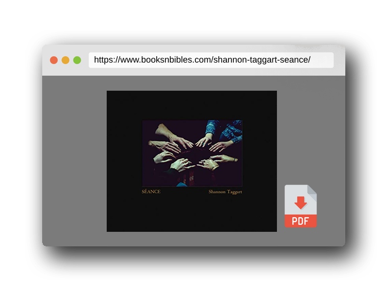PDF Preview of the book Shannon Taggart: Séance