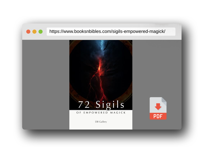PDF Preview of the book 72 Sigils of Empowered Magick