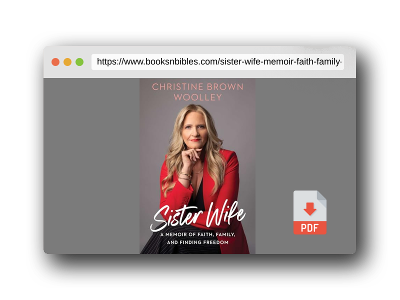 PDF Preview of the book Sister Wife: A Memoir of Faith, Family, and Finding Freedom