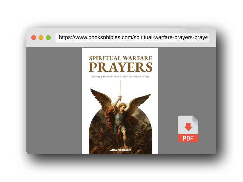 PDF Preview of the book Spiritual Warfare Prayers: A Prayer and Devotional Guide for Strength, Courage, and Breakthrough in Life’s Battles