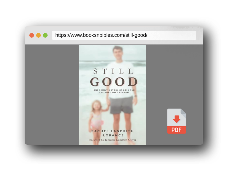 PDF Preview of the book Still Good