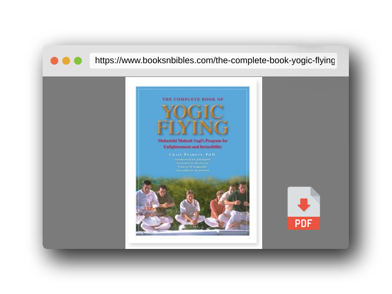 PDF Preview of the book The Complete Book of Yogic Flying