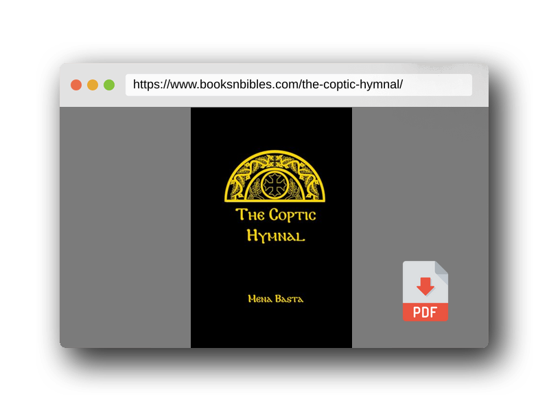 PDF Preview of the book The Coptic Hymnal