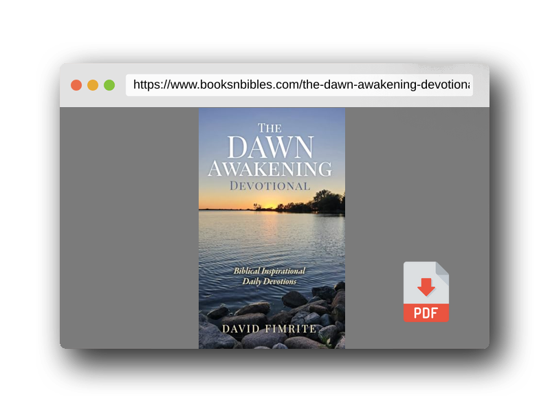 PDF Preview of the book The Dawn Awakening Devotional