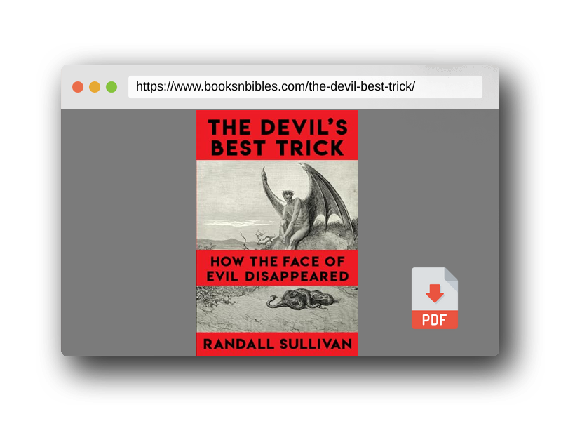 PDF Preview of the book The Devil's Best Trick