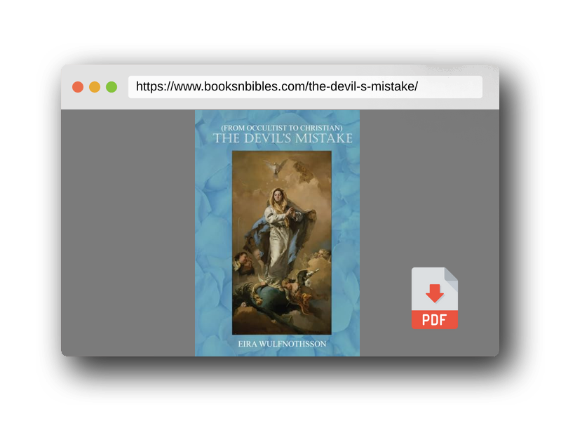 PDF Preview of the book The Devil's Mistake