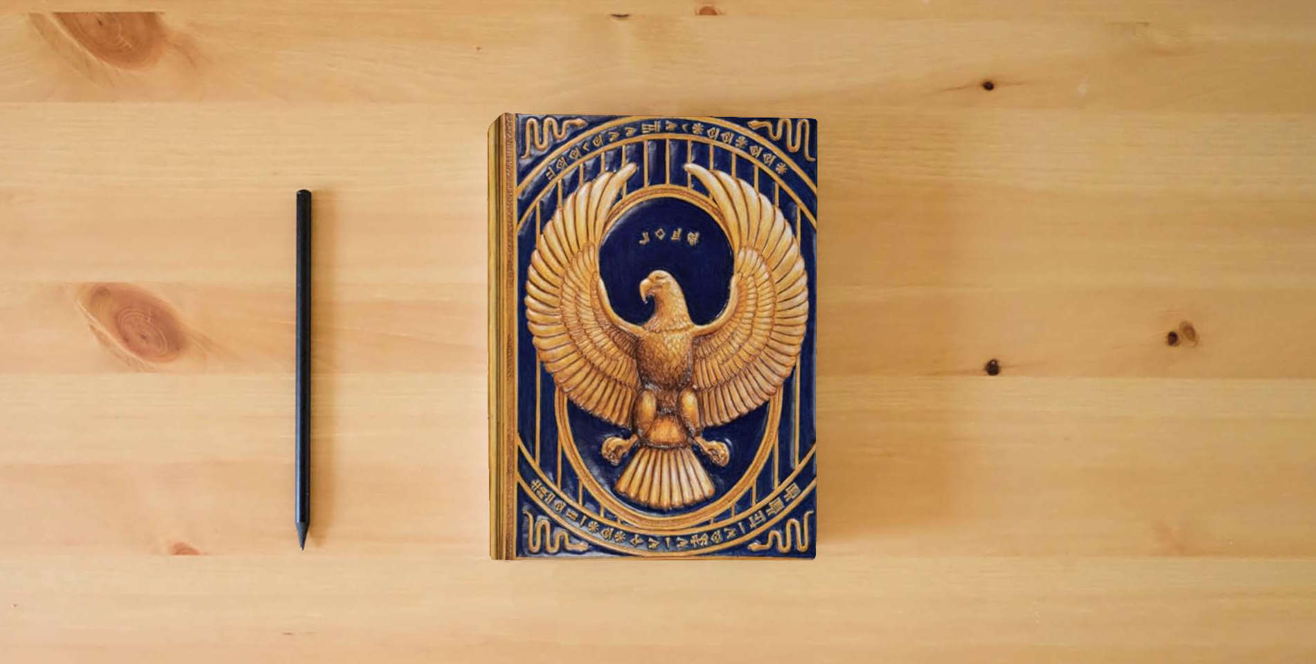 The book The Divinity Guide: The Return to Wholeness and Living Divinity is on the table