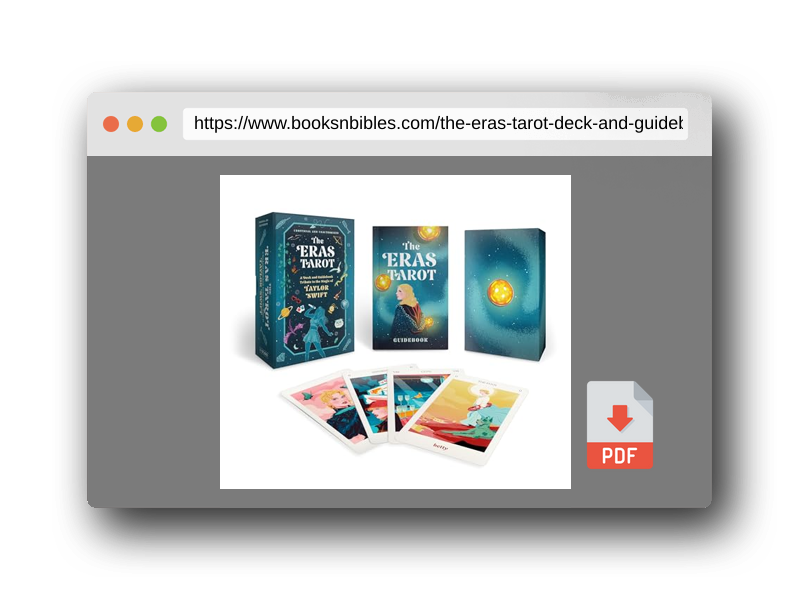 PDF Preview of the book The Eras Tarot: A Deck and Guidebook Tribute to the Magic of Taylor Swift (Unofficial and Unauthorized)