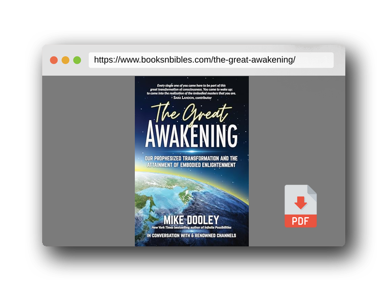 PDF Preview of the book The Great Awakening