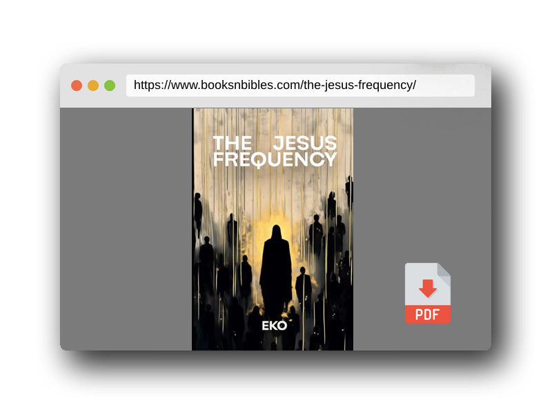 PDF Preview of the book The Jesus Frequency