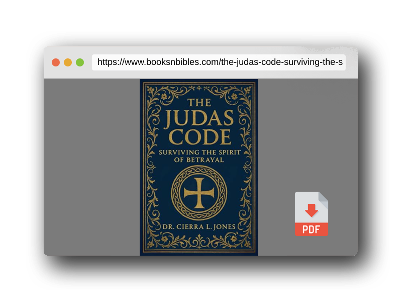 PDF Preview of the book THE JUDAS CODE: SURVIVING THE SPIRIT OF BETRAYAL