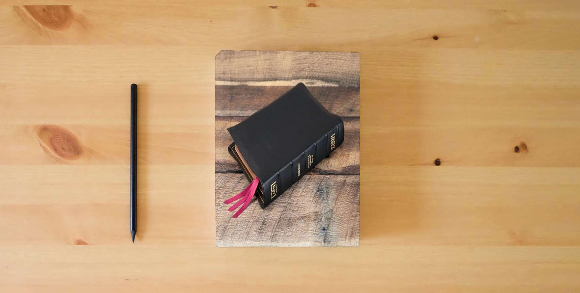 The book The KJV Store Classic Large Print Study Bible (With C.I. Scofield Notes) - Goatskin Edition is on the table