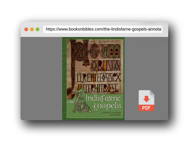 PDF Preview of the book The Lindisfarne Gospels (Annotated): Complete Facsimile (Historical Bible Facsimiles)