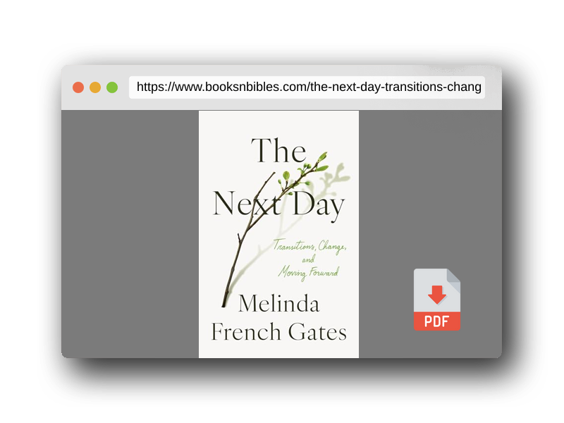 PDF Preview of the book The Next Day: Transitions, Change, and Moving Forward