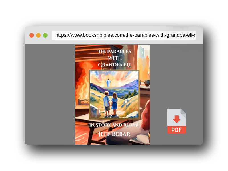 PDF Preview of the book The Parables with Grandpa Eli: In Story and Rhyme
