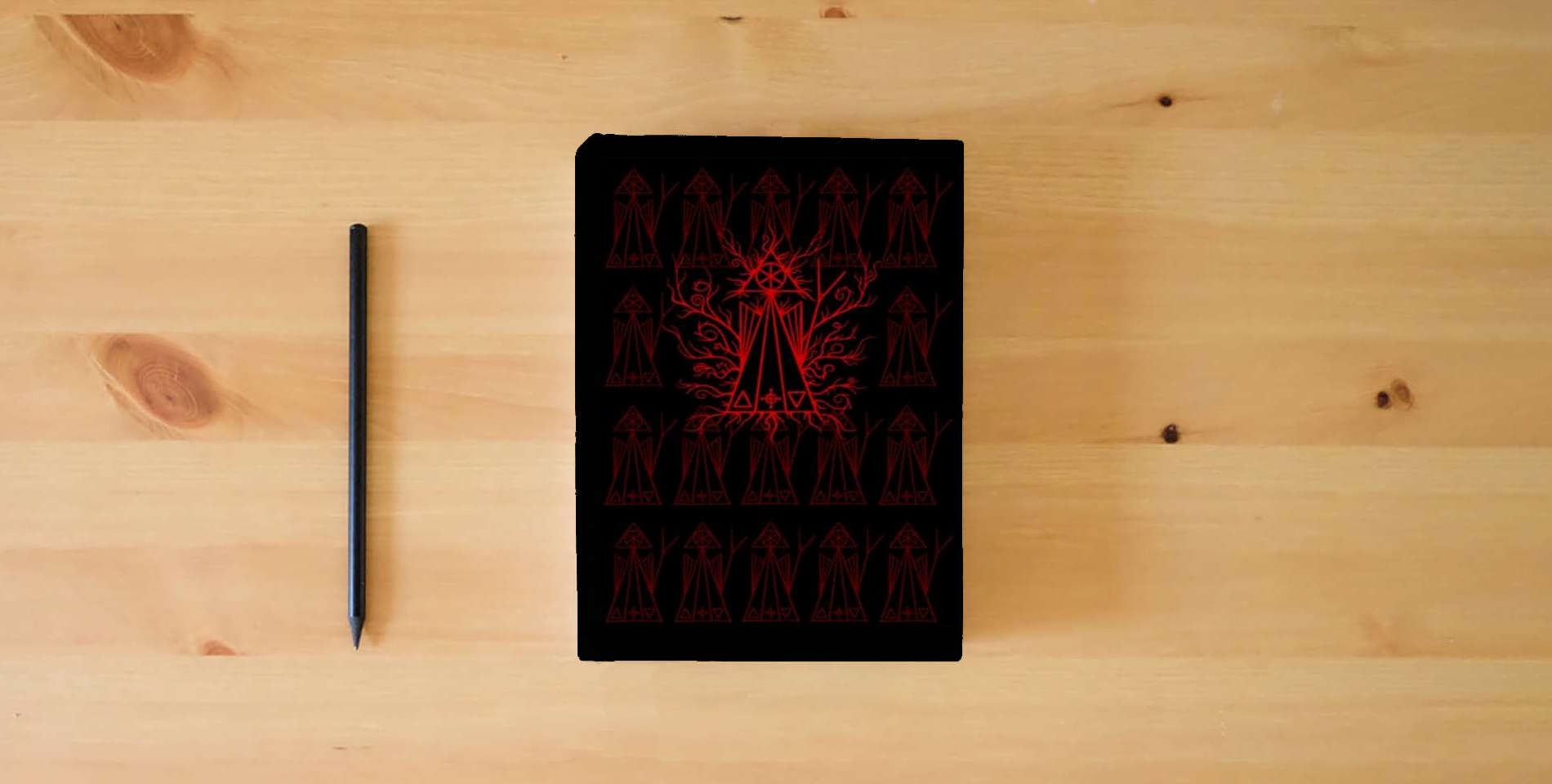 The book The Red Mother: Cunning Words Collection Volume II (color edition) is on the table