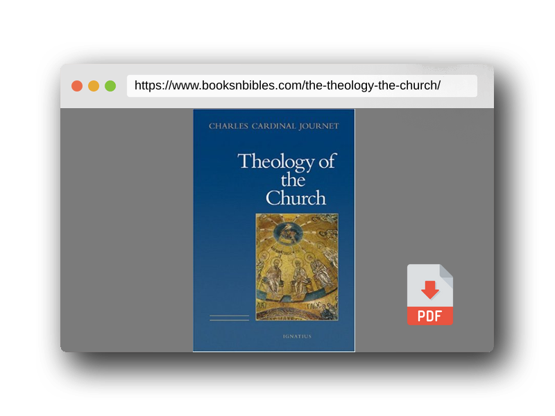 PDF Preview of the book The Theology of the Church
