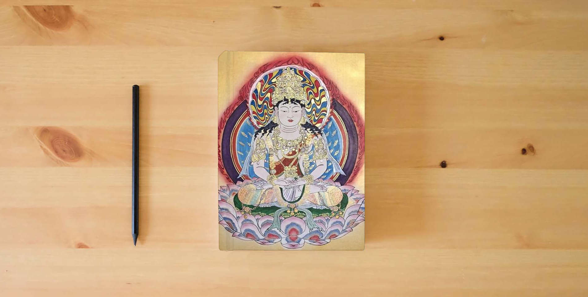 The book The Yogācāra Philosophy of Vasubandhu: Featuring the Twenty Verses, Thirty Verses, and Paramārtha's Mahāyāna Treatise on Consciousness-Only is on the table