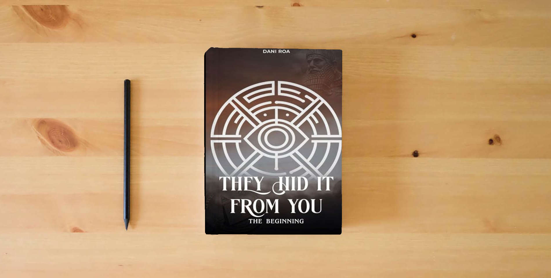 The book They hid it from you - The beginning (Premium collectible version) Full Color is on the table