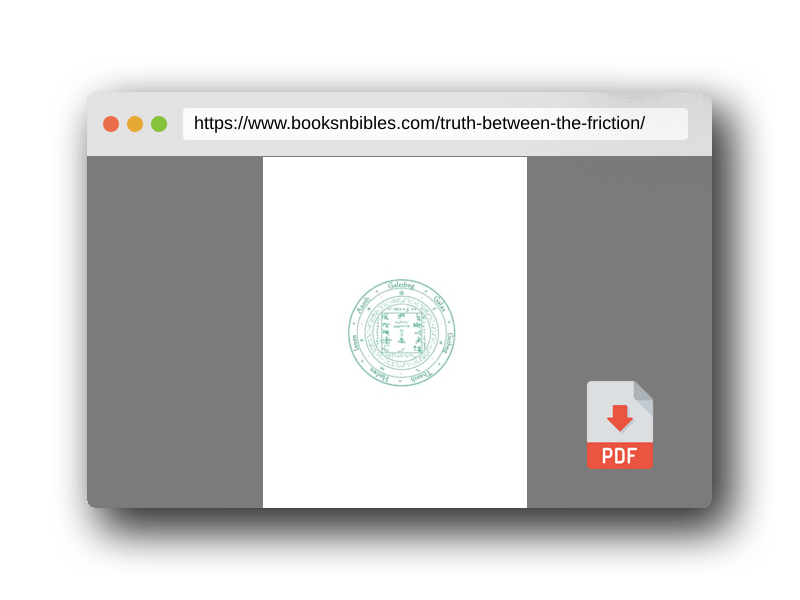 PDF Preview of the book Truth Between The Friction
