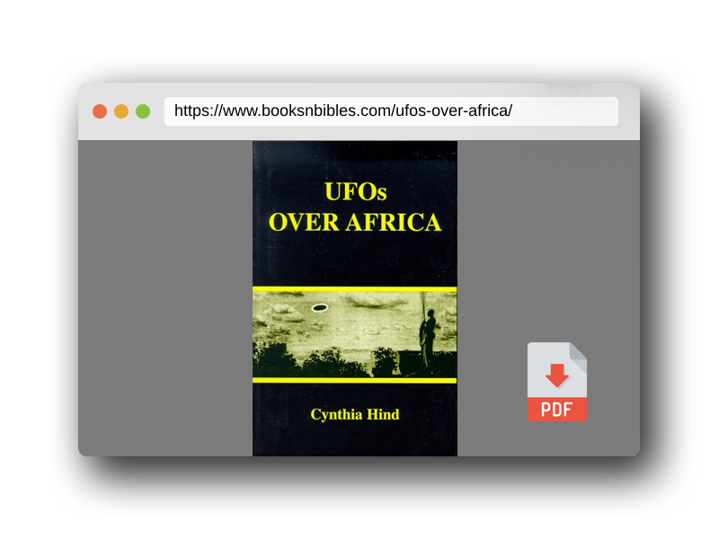 PDF Preview of the book Ufos Over Africa