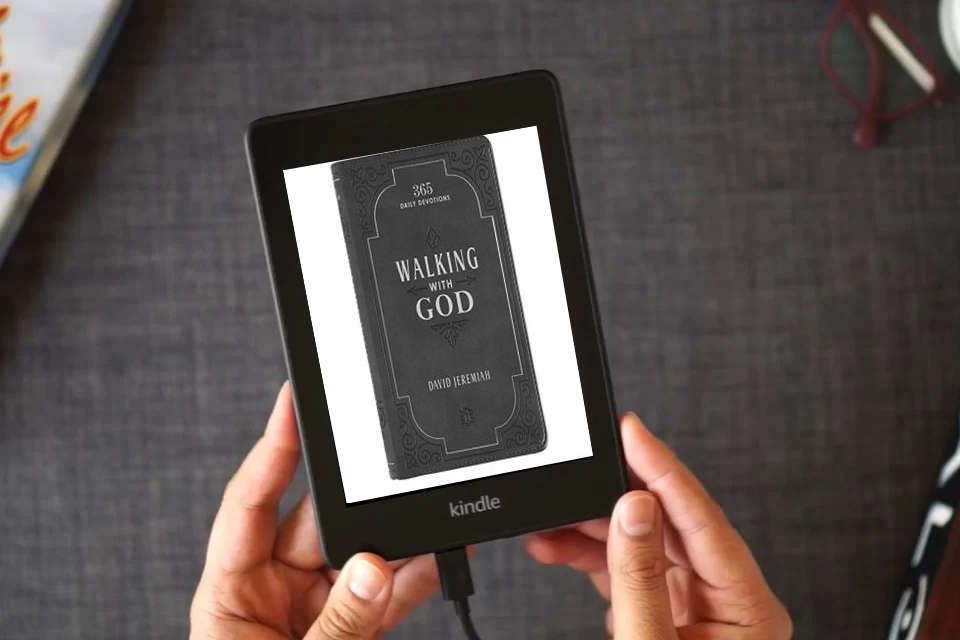 Read Online Walking with God Devotional - Brown Faux Leather Daily Devotional for Men & Women 365 Daily Devotions as a Kindle eBook