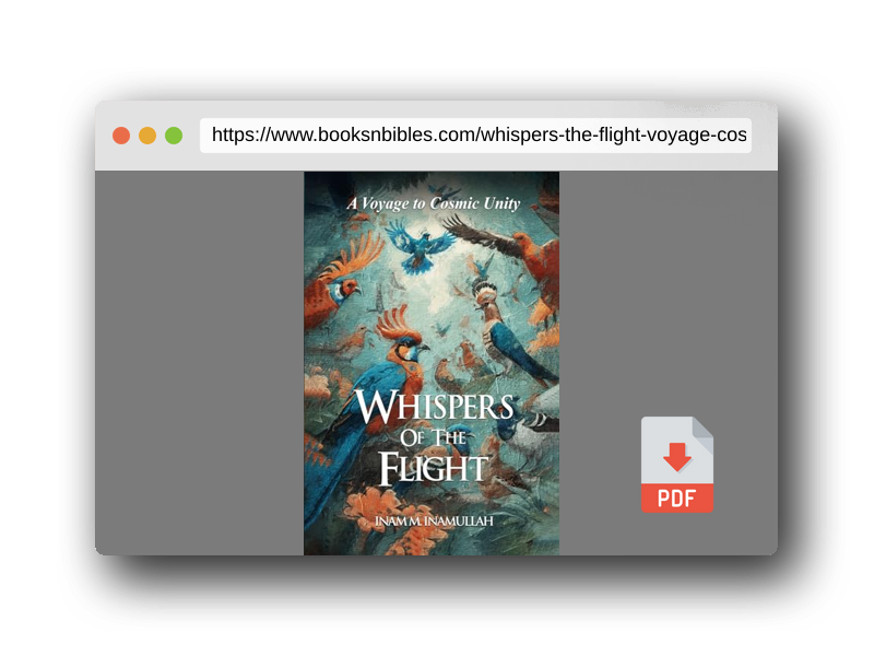PDF Preview of the book Whispers Of The Flight: A Voyage To Cosmic Unity