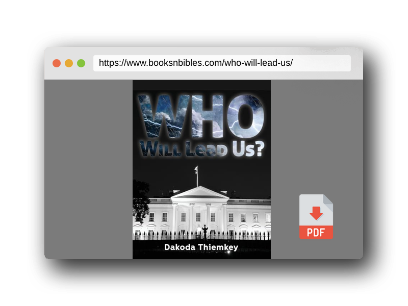 PDF Preview of the book Who Will Lead Us?
