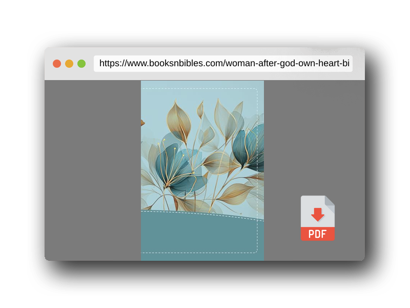 PDF Preview of the book A Woman After God's Own Heart Bible