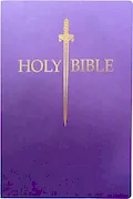 Book Cover: KJV Sword Bible, Large Print, Royal Purple Ultrasoft: (Red Letter, 1611 Version) (King James Version Sword Bible)