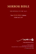 TEXT ONLY MIRROR BIBLE 2024 Edition Book Cover: TEXT ONLY MIRROR BIBLE 2024 Edition