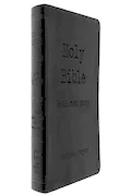 Book Cover: Personalized “Real Men Pray” Catholic Bible – NABRE Edition – Custom Laser-Engraved Name on Black Ultrasoft Cover – Exclusive Men’s Catholic Gift
