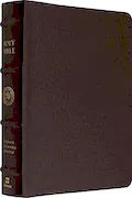 Book Cover: ESV Heirloom Bible, Gloria Dei: Single Column Edition (Calfskin, Mahogany)