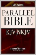 Book Cover: Parallel Bible: King James Version / New King James Version, Dual-Translation Center-Column Reference Bible