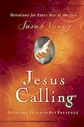 Book Cover: Jesus Calling, Padded Hardcover, with Scripture references: Enjoying Peace in His Presence (A 365-Day Devotional)