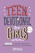 Book Cover: Teen Devotional for Girls: 52 Weeks of Inspiring Devotions, Scripture, and Prayers for Teenagers