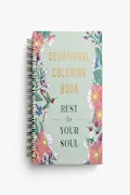Book Cover: Rest For Your Soul: Devotional Coloring Book