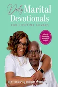 Book Cover: Daily Marital Devotionals for Lifetime Lovers: A Year of Encouraging Readings for Couples