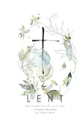 Book Cover: Lent Painted Faith Journal: Creative Devotional