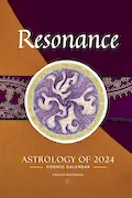 Book Cover: Resonance: Astrology of 2024 Cosmic Calendar